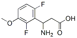 887584-05-6,3-AMINO-3-(2,6-DIFLUORO-3-METHOXY-PHENYL)-PROPIONIC ACID