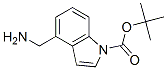 887584-07-8,4-AMINOMETHYL-INDOLE-1-CARBOXYLIC ACID TERT-BUTYL ESTER