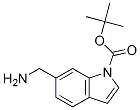 887584-21-6,6-AMINOMETHYL-INDOLE-1-CARBOXYLIC ACID TERT-BUTYL ESTER
