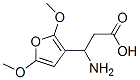 887584-93-2,3-AMINO-3-(2,5-DIMETHOXYFURAN-3-YL)-PROPIONIC ACID