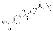 887587-05-5,3-(4-CARBAMOYL-BENZENESULFONYL)-AZETIDINE-1-CARBOXYLIC ACID TERT-BUTYL ESTER