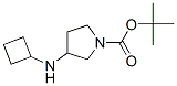887587-29-3,3-CYCLOBUTYLAMINO-PYRROLIDINE-1-CARBOXYLIC ACID TERT-BUTYL ESTER