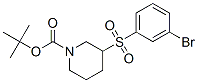 887590-11-6,3-(3-BROMO-BENZENESULFONYL)-PIPERIDINE-1-CARBOXYLIC ACID TERT-BUTYL ESTER