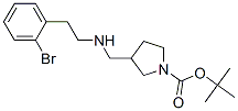 887590-87-6,1-BOC-3-([2-(2-BROMO-PHENYL)-ETHYLAMINO]-METHYL)-PYRROLIDINE