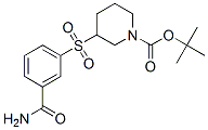 887591-29-9,3-(3-CARBAMOYL-BENZENESULFONYL)-PIPERIDINE-1-CARBOXYLIC ACID TERT-BUTYL ESTER