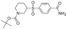 887591-32-4,3-(4-CARBAMOYL-BENZENESULFONYL)-PIPERIDINE-1-CARBOXYLIC ACID TERT-BUTYL ESTER