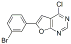 887592-50-9,6-(3-BROMO-PHENYL)-4-CHLORO-FURO[2,3-D]PYRIMIDINE