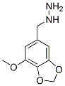 887593-36-4,(7-METHOXY-BENZO[1,3]DIOXOL-5-YLMETHYL)-HYDRAZINE