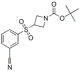 887593-72-8,3-(3-CYANO-BENZENESULFONYL)-AZETIDINE-1-CARBOXYLIC ACID TERT-BUTYL ESTER