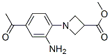 887596-08-9,1-(4-ACETYL-2-AMINO-PHENYL)-AZETIDINE-3-CARBOXYLIC ACID METHYL ESTER