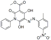 888320-72-7,3-Pyridinecarboxylic  acid,  1,2-dihydro-4,6-dihydroxy-5-[(2-methyl-5-nitrophenyl)azo]-2-oxo-1-phenyl-,  methyl  ester  (9CI)