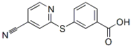 888968-32-9,3-(4-cyanopyridin-2-ylthio)benzoic acid