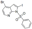 889939-26-8,4-BROMO-2-IODO-1-(PHENYLSULFONYL)-1H-PYRROLO[2,3-B]PYRIDINE