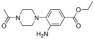 889946-58-1,4-(4-Acetyl-1-piperazinyl)-3-amino-benzoic acid ethyl ester