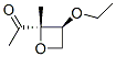 88995-82-8,Ethanone, 1-(3-ethoxy-2-methyl-2-oxetanyl)-, trans- (9CI)