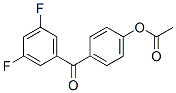 890100-05-7,4-ACETOXY-3',5'-DIFLUOROBENZOPHENONE