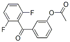 890100-18-2,3-ACETOXY-2',6'-DIFLUOROBENZOPHENONE