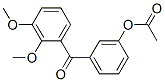 890100-36-4,3-ACETOXY-2',3'-DIMETHOXYBENZOPHENONE
