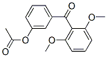890100-40-0,3-ACETOXY-2',6'-DIMETHOXYBENZOPHENONE