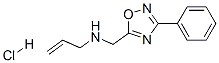 890324-00-2,N-[(3-PHENYL-1,2,4-OXADIAZOL-5-YL)METHYL]-2-PROPEN-1-AMINE HYDROCHLORIDE
