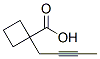 89056-27-9,Cyclobutanecarboxylic acid, 1-(2-butynyl)- (9CI)