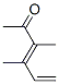 89128-18-7,3,5-Hexadien-2-one, 3,4-dimethyl-, (E)- (9CI)