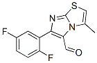 891655-02-0,6-(2,5-DIFLUOROPHENYL)-3-METHYLIMIDAZO[2,1-B]THIAZOLE-5-CARBOXALDEHYDE