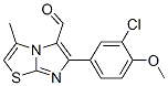 891655-43-9,6-(3-CHLORO-4-METHOXYPHENYL)-3-METHYLIMIDAZO[2,1-B]THIAZOLE-5-CARBOXALDEHYDE