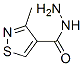 89179-69-1,4-Isothiazolecarboxylic  acid,  3-methyl-,  hydrazide