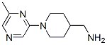 892502-20-4,[1-(6-METHYLPYRAZIN-2-YL)PIPERID-4-YL]METHYLAMINE