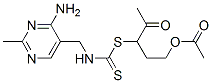89285-03-0,1-[2-(acetoxy)ethyl]-2-oxopropyl [(4-amino-2-methyl-5-pyrimidinyl)methyl]dithiocarbamate