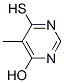 89322-74-7,4-Pyrimidinol, 6-mercapto-5-methyl- (7CI)
