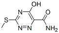 89323-15-9,5-HYDROXY-3-(METHYLTHIO)-1,2,4-TRIAZINE-6-CARBOXAMIDE