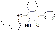 893601-94-0,Hexanamide,  N-(1,2,5,6,7,8-hexahydro-4-hydroxy-2-oxo-1-phenyl-3-quinolinyl)-