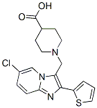 893612-77-6,1-(6-CHLORO-2-THIOPHEN-2-YL-IMIDAZO[1,2-A]PYRIDIN-3-YLMETHYL)-PIPERIDINE-4-CARBOXYLIC ACID