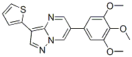 893613-09-7,3-THIOPHEN-2-YL-6-(3,4,5-TRIMETHOXY-PHENYL)-PYRAZOLO[1,5-A]PYRIMIDINE