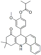 893772-52-6,7,10,11,12-Tetrahydro-7-[3-methoxy-4-(1-oxoisobutoxy)phenyl]-10,10-dimethyl-Benz[c]acridin-8(9H)-one