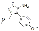 895010-30-7,5-METHOXYMETHYL-4-(4-METHOXY-PHENYL)-2H-PYRAZOL-3-YLAMINE