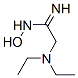 89599-94-0,2-DIETHYLAMINO-N-HYDROXY-ACETAMIDINE