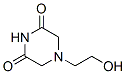 89601-03-6,2,6-Piperazinedione,4-(2-hydroxyethyl)-(7CI)