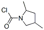 89629-91-4,1-Pyrrolidinecarbonyl chloride, 2,4-dimethyl- (9CI)