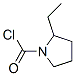 89629-92-5,1-Pyrrolidinecarbonyl chloride, 2-ethyl- (9CI)