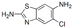 89640-06-2,Benzothiazole, 2,6-diamino-5-chloro- (7CI)