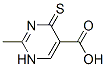 89640-71-1,5-Pyrimidinecarboxylic acid, 1,4-dihydro-2-methyl-4-thioxo- (9CI)