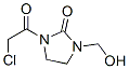 89641-61-2,2-Imidazolidinone, 1-(chloroacetyl)-3-(hydroxymethyl)- (7CI)