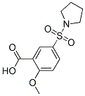 89704-51-8,2-METHOXY-5-(PYRROLIDINE-1-SULFONYL)-BENZOIC ACID