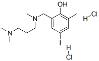 89815-43-0,N,N,N'-TRIMETHYL-N'-(2-HYDROXY-3-METHYL-5-IODO-BENZYL)-1,3-PROPANEDIAMINE DIHYDROCHLORIDE