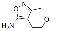 89851-82-1,Isoxazole, 5-amino-4-(2-methoxyethyl)-3-methyl- (7CI)