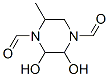 89852-26-6,1,4-Piperazinedicarboxaldehyde,2,3-dihydroxy-5-methyl-(7CI)