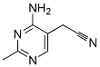 89852-86-8,5-Pyrimidineacetonitrile, 4-amino-2-methyl- (7CI)